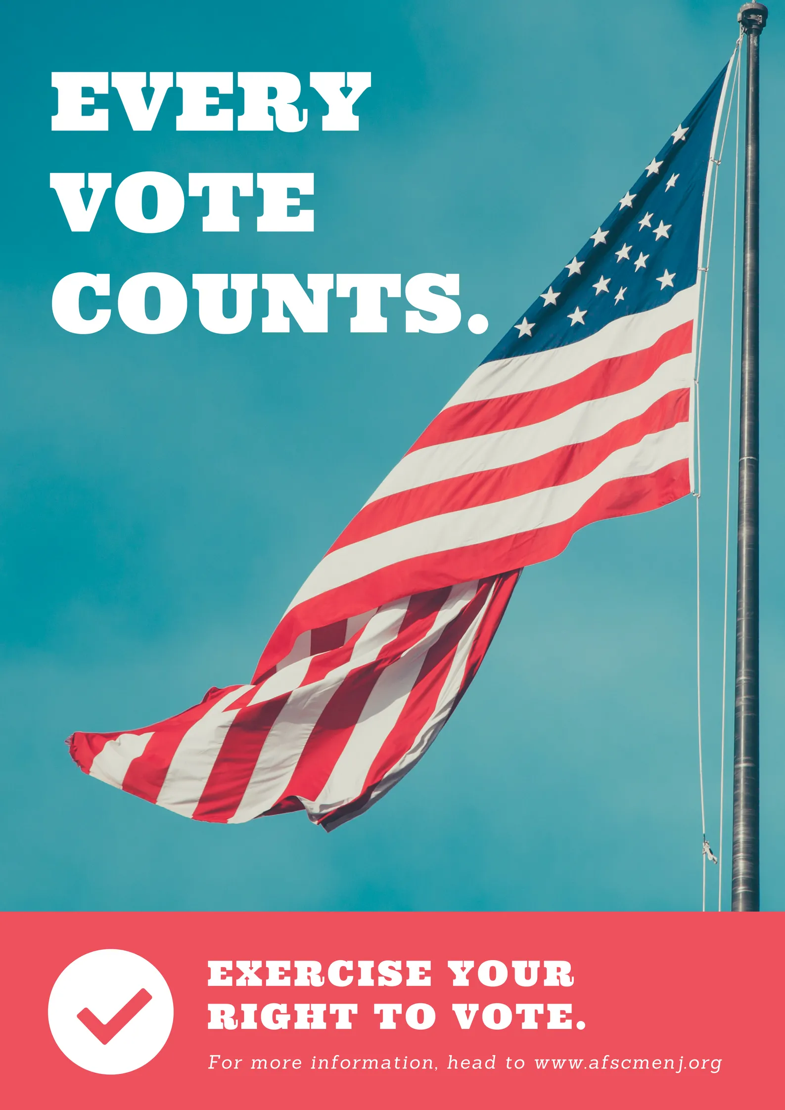 teal_american_flag_photo_voting_campaign_poster.png