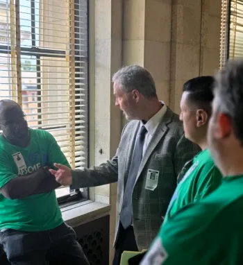Director Steve Tully and AFSCME NJ Staff discuss A5903
