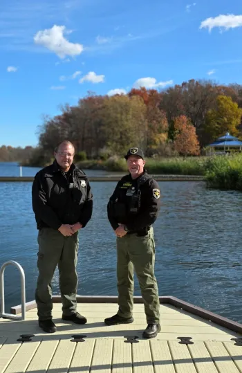Park Rangers Scott Bartlett & Keith Allen